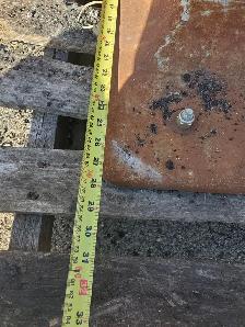 OLD MACHINE BASE CAST IRON HEAVY GREAT FOR LIVE EDGE TABLE - Photo 3