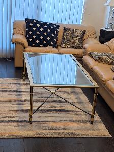 Modern Living Room Glass Coffee Table