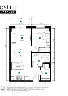 BAIL DE DEUX ANS SANS AUGMENTATION,  Condo de luxe Westbury - Photo 19