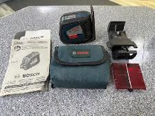 Bosch GLL 2-45 2 Line Red Laser Level Kit with Mount and case