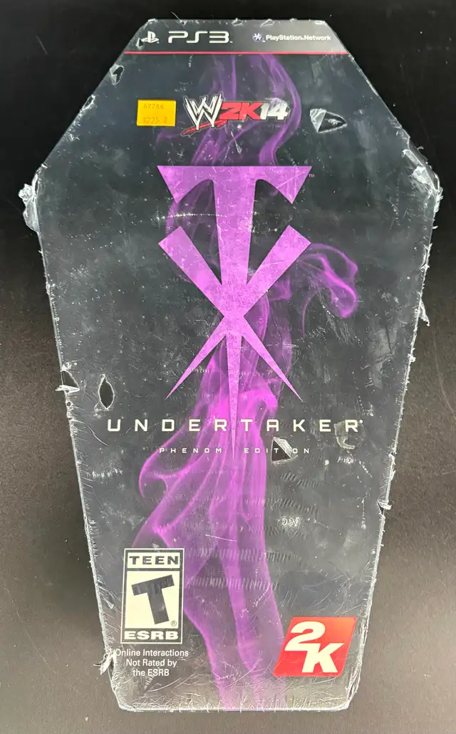 SEALED NEW WWE 2K14: Undertaker Phenom Edition for PS3