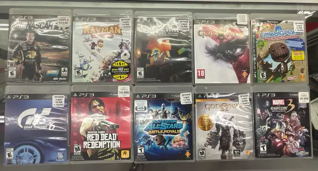 Lot Jeux PlayStation 3