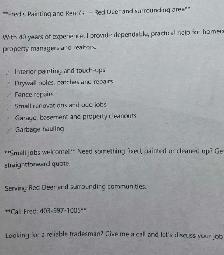 Handyman services available for hire! - Photo 2