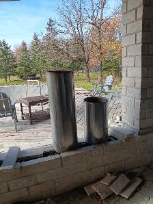 Stainless steel chimney