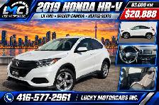 2019 Honda HR-V LX AWD-CAMERA-HEATED SEATS-ONLY 63KMS-CERTIFIED