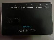 MOTU AVB Switch 5-Port Audio Video Bridging Network Switch