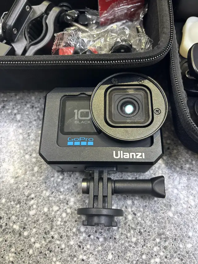 Go Pro Hero 10 Black Action Camera With Accessories
