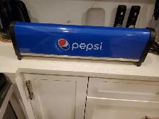 Lighted Pepsi sign