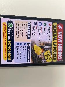 Hiring- General labour