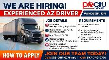 AZ Driver Needed in Windsor