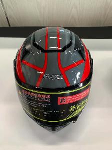 Motorcycle helmet full face Woljay Modular flip up integrated mo