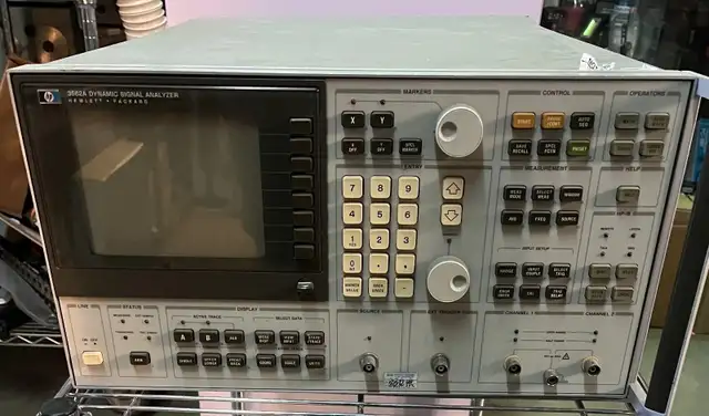 HP 3562A Dual-Channel Dynamic Signal Analyzer Spectrum