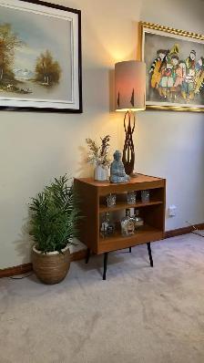 Mid century. TEAK TECK. Buffet, table console, bar, bahut disque - Photo 10