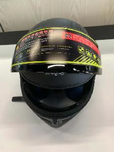 matte black full-face motorcycle   woljay helmet - Photo 2