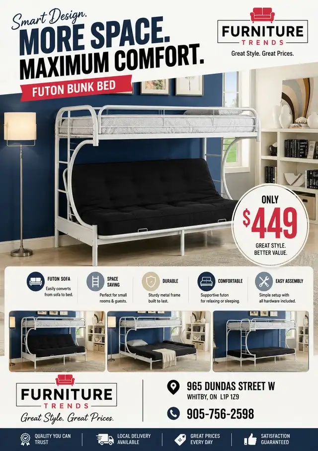 Single Double  Bunk Beds