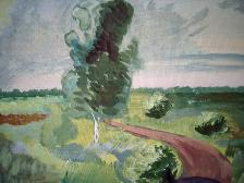 Painting Acrylic on Canvas Landscape 2