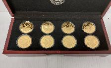(B1329) Bradford Exchange 100th Annversary Of JFK 8Pc Coin - Photo 8