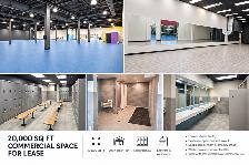 IMPRESSIVE 20,000 SQ. FT. COMMERCIAL SPACE FOR LEASE