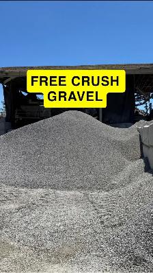 Crushed Gravel - Free