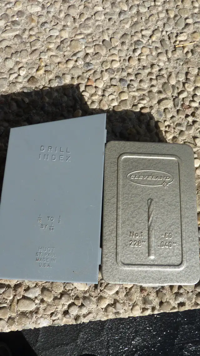 Vintage Drill Bits Index