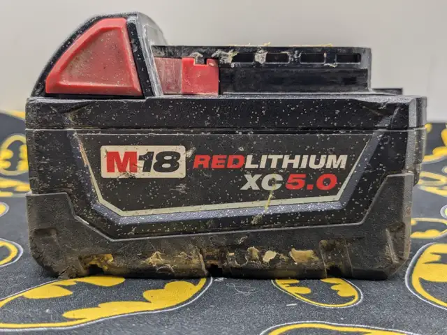 Milwaukee 48-11-1850 xc5.0 battery (#19627)