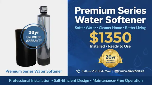 WATER SOFTENER WATER SOFTENER CHLOR-A-SOFT WATER SOFTENER