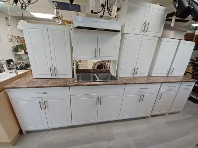 White Kitchen Cupboards