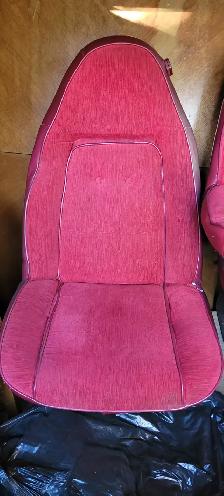 Beautiful '73-'77 Red Swivel Bucket Seats - Photo 2