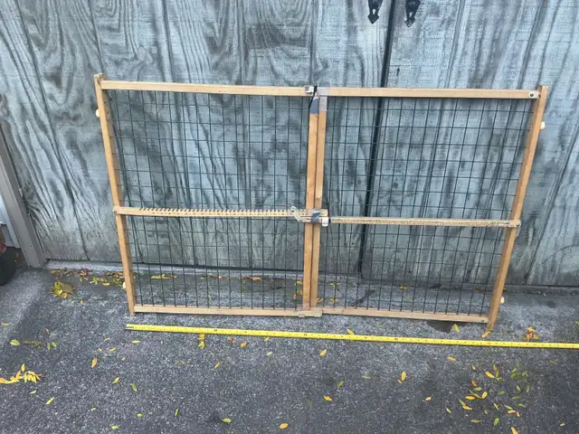 Wooden Safety Gate !