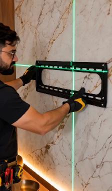 TV wall mounting $150