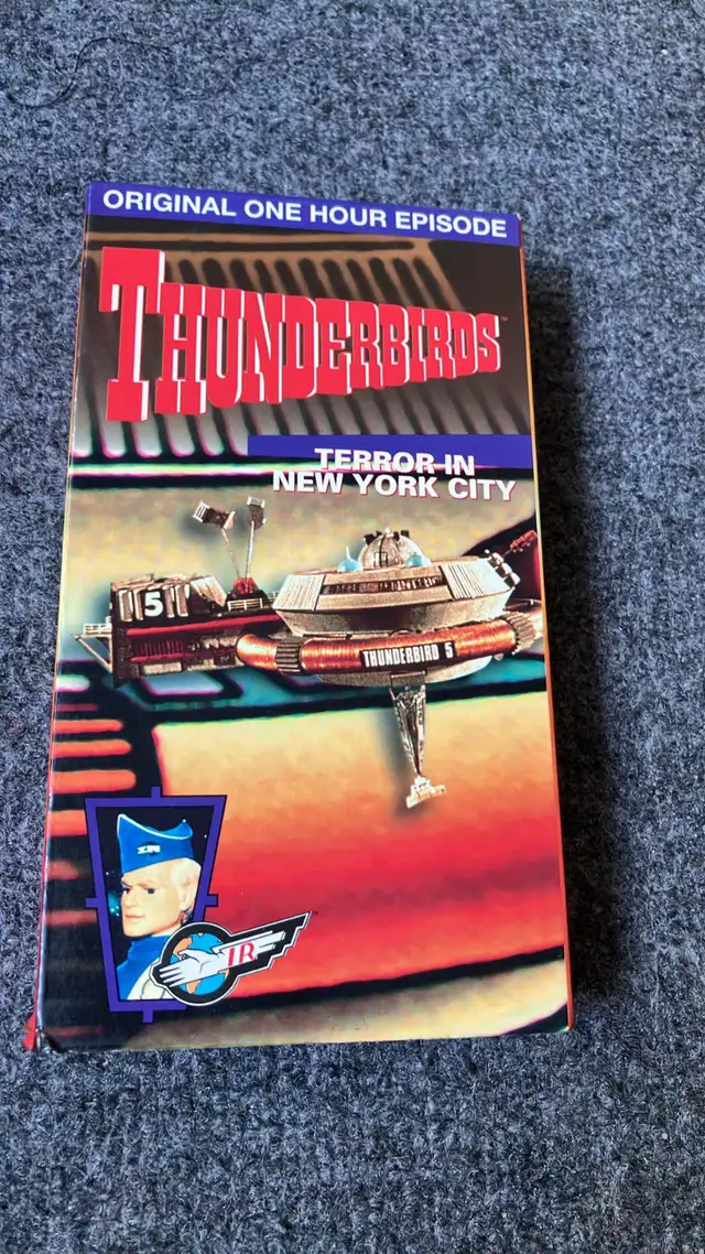 Thunderbirds Terror in New York City VHS