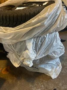 4x100mm snow tires and rims - Photo 2
