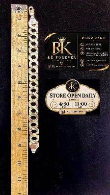 10K  yellow Gold Bracelet  # R 66 - Photo 6