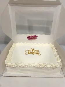 Slab Cakes 10-12 servings classic Vanilla cake