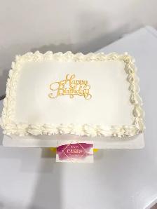 Slab Cakes 10-12 servings classic Vanilla cake - Photo 2