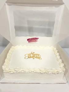 Slab cake 25-30 servings classic vanilla cake - Photo 5