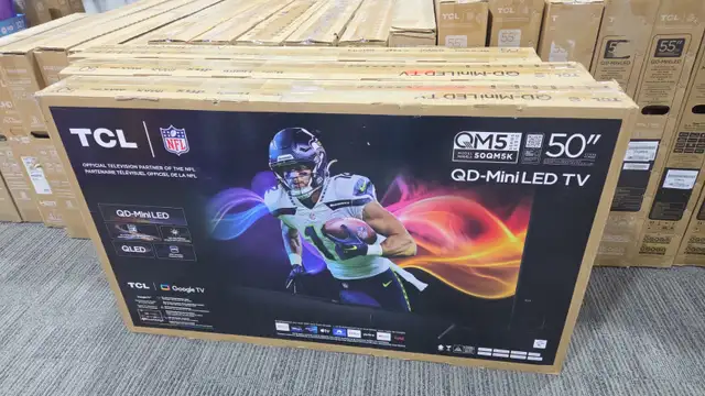 TCL 50' QM5K QD-MINI LED 4K GOOGLE TV