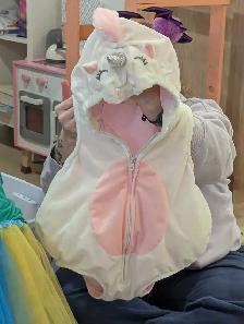 Déguisement costume licorne Taille Unique - Photo 2