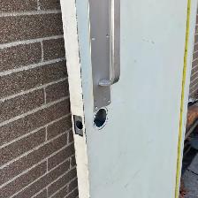 solid steel (galvanized) door - Photo 4