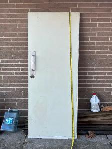 solid steel (galvanized) door - Photo 6