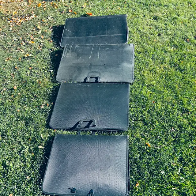 FOUR ART PORTFOLOLIO CASE AS PICTURED