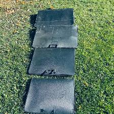 FOUR ART PORTFOLOLIO CASE AS PICTURED
