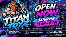 Huge selection of action figures toys at Titan Toyz