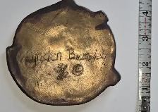 Large Original Lynden Beesley Bronze Medallion #3/12! - Photo 2