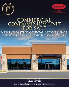 COMMERCIAL CONDO UNIT | HIGH CAP RATE | SOUTH EDMONTON, AB
