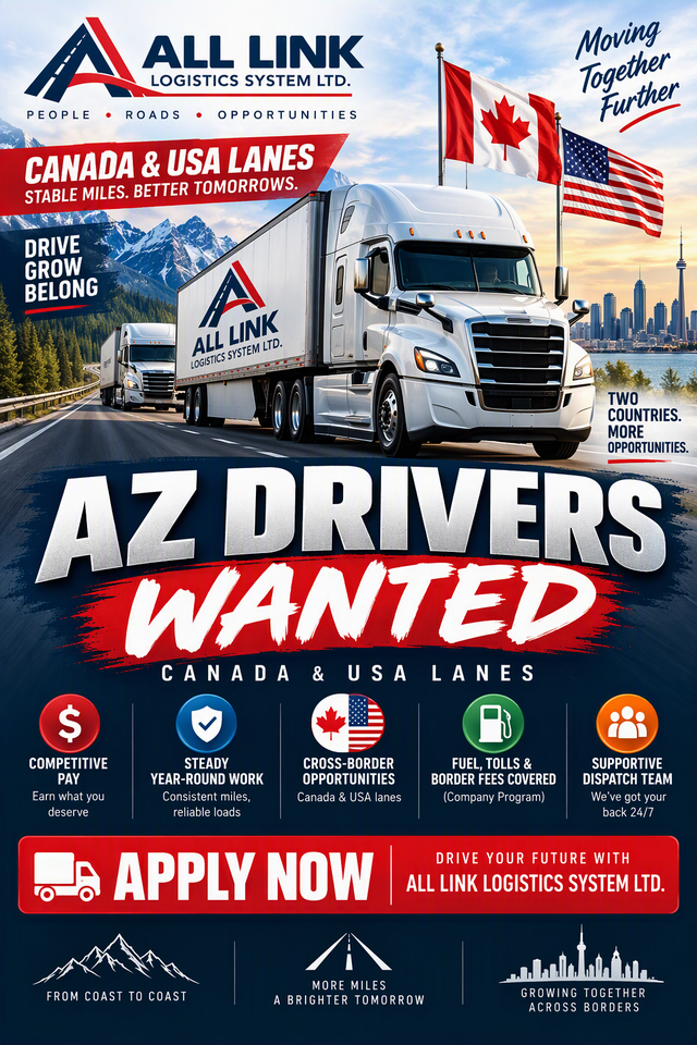 AZ drivers for HWY NEEDED ASAP