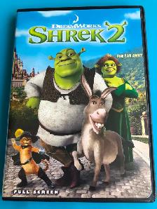 SHREK 2 DreamWorks DVD (Full Screen Edition)