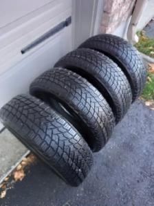 4 tires MICHELIN X-ICE 185/60/R15 Winter Tires.