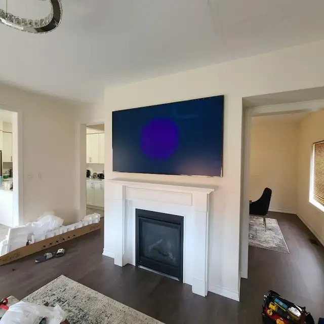 Basement & Rental TV Mounting in Mississauga — M&M Toronto