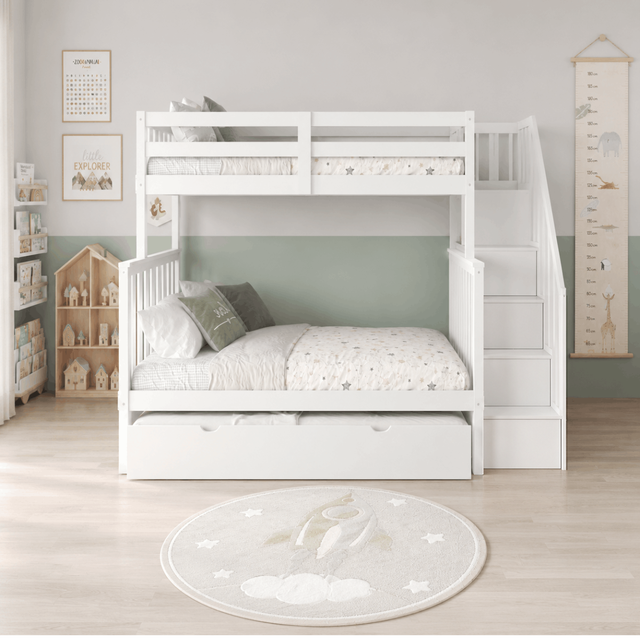 Single Over Double Bunk Bed